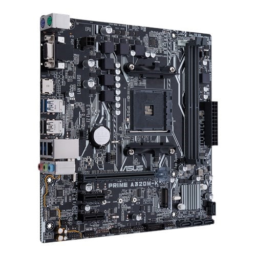 ASUS Prime A320M-K DDR4 AMD AM4 Socket Mainboard - Khan Computers